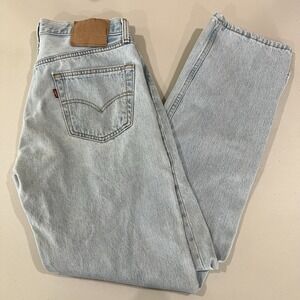Vintage Levi's 511 Jeans Men's 30x31 Straight Leg 80s 90s Light Wash 1995
